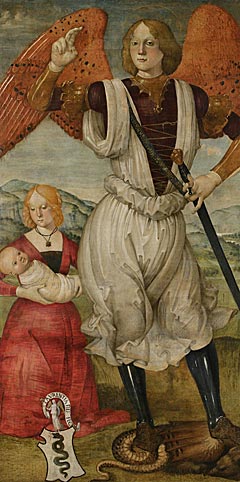 Bartolomeo della Gatta, San Michele - Castiglion Fno, Pinacoteca Comunale