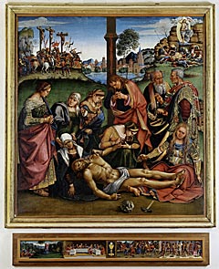 Luca Signorelli, Compianto su Cristo morto - Castiglion Fno, Museo della Pieve di San Giuliano