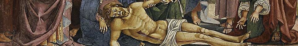 Luca Signorelli, Compianto su Cristo morto - Castiglion Fno, Museo della Pieve di San Giuliano