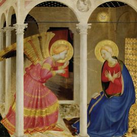 Beato Angelico, Annunciazione - Cortona, Museo Diocesano