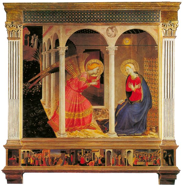 Fra Giovanni da Fiesole, detto il Beato Angelico, Annunciazione