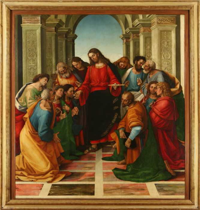 Luca Signorelli, Comunione degli apostoli