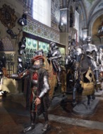 La Sala della cavalcata detta anche Salone dell'Armeria, Firenze , Museo Stibbert