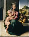 Giovanni di Lorenzo Larciani, Madonna e il Bambino, Sacra Famiglia